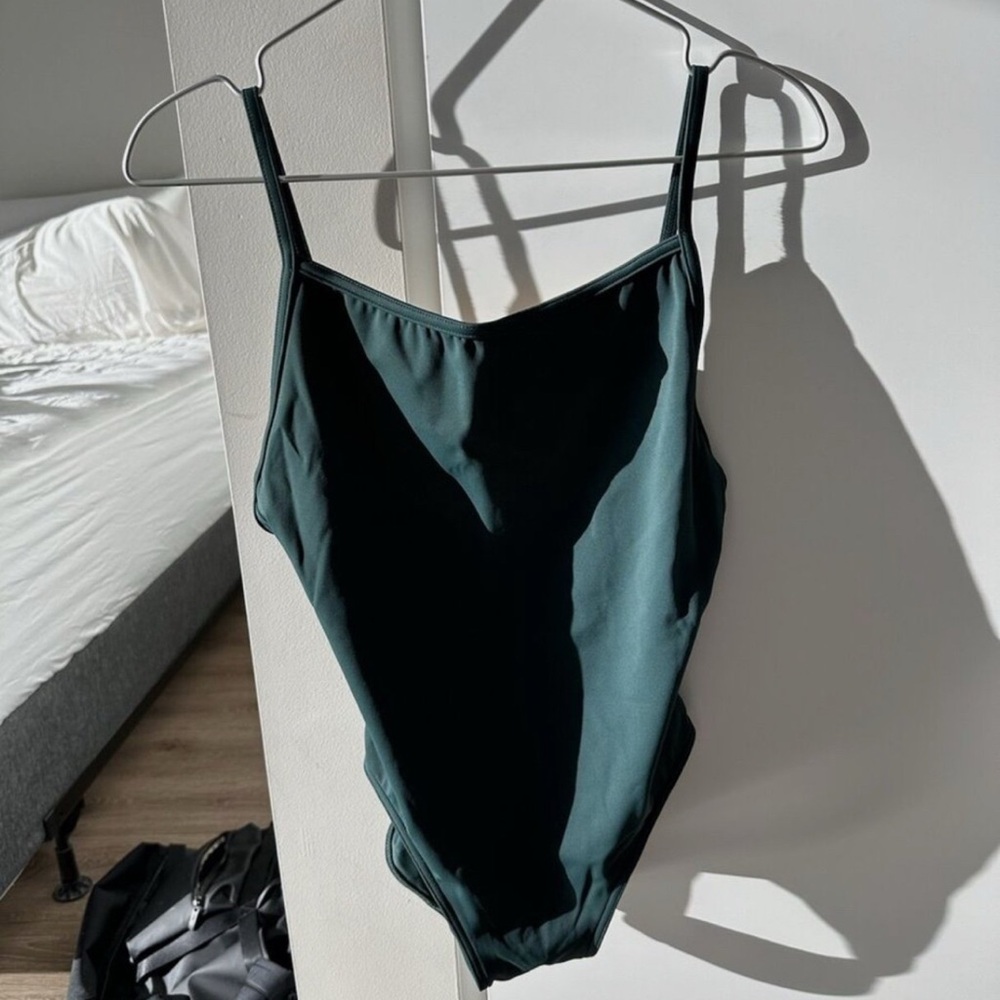Yumiko Heather Leotard Kale Adult XL New w/ Original Bag